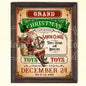 Vintage Christmas Toy Poster Printable – Christmas Grand Expedition Digital Download