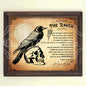 Edgar Allan Poe the raven wall art printable