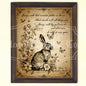 Vintage Spring Wall Art – Christina Rossetti Poem Excerpt Printable